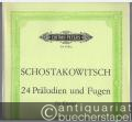 Vierundzwanzig Präludien und Fugen für Klavier Opus 87. Bände I und II (= Edition Peters, Nr. 4716a und 4716b).