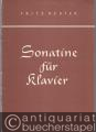 Sonatine für Klavier.