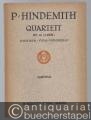 Quartett op. 16 (C-Dur) für 2 Violinen, Viola und Violoncello (= Edition Schott, Nr. 3434). Partitur.