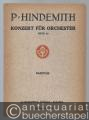 Konzert für Orchester opus 38 (= Edition Schott, Nr. 3444). Partitur.