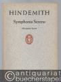 Symphonia Serena for Orchestra (1946) (= Edition Schott, Nr. 4422). Miniature Score.