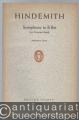 Symphonie in B flat for Concert Band (1951) (= Edition Schott, Nr. 4063). Miniature Score.