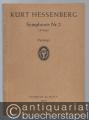 Symphonie Nr. 2 (A-Dur) für Orchester op. 29 (= Edition Schott, Nr. 3535). Partitur.