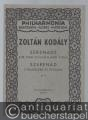 Serenade für zwei Violinen und Viola / 2 Hegedüre es Violara op. 12 (= Philharmonia Taschenpartituren, No. 601).