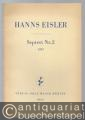 Septett Nr. 2 (1947). Für große und kleine Flöte, Klarinette in B, Fagott und Streichquartett (= PB 202). Partitur.