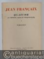 Quatuor pour 2 Violons, Alto et Violoncelle (= Edition Schott, Nr. 3523). Partition.