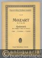 Quintett für C-Dur für 2 Violinen, 2 Violen und Violoncell KV 515 (= Payne´s kleine Partitur-Ausgabe, No. 38).