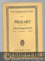 Streichquartett F-Dur für 2 Violinen, Viola und Violoncell KV 590 (= Payne´s kleine Partitur-Ausgabe, No. 27).
