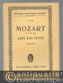 Cosi fan tutte. Ouverture KV 588 (= Eulenburgs kleine Partitur-Ausgabe, No. 662).