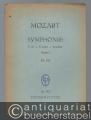 Symphonie C dur - C major - ut majeur KV 551 (Jupiter) (= Edition Peters, Nr. 545). Studienpartitur.