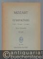 Symphonie C dur - C major - ut majeur KV 425 (Linzer Symphonie) (= Edition Peters, Nr. 542). Partitur.