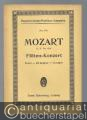 Konzert D dur für Flöte mit Orchester KV 314 (= Eulenburgs kleine Partitur-Ausgabe, No. 771).
