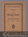 Quartett D dur für zwei Violinen, Viola und Violoncell op. 67 (= Eulenburgs kleine Partitur-Ausgabe, Kammermusik, No. 316).