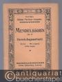 Streichquartett No. 1 Es-Dur für zwei Violinen, Viola und Violoncell op. 12 (= Payne´s kleine Partitur-Ausgabe, No. 47).