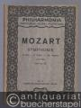 Symphonie C dur - C major - Do majeur Jupiter KV 551 (= Philharmonia Taschenpartituren, No. 6).
