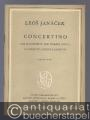 Concertino per Pianoforte, due Violini, Viola, Clarinetto, Corno e Fagotto (1925). Partitura.