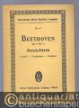 Trio c-Moll für Violine, Viola und Violoncell op. 9, No. 3 (= Eulenburgs kleine Partitur-Ausgabe, No. 44).