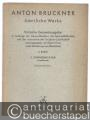 Anton Bruckner. Sämtliche Werke. 5. Band. V. Symphonie B-Dur (Originalfassung). Studienpartitur.