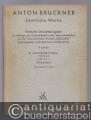 Anton Bruckner. Sämtliche Werke. 9. Band. IX. Symphonie d-Moll (Originalfassung). Studienpartitur.