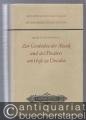 Zur Geschichte der Musik und des Theaters am Hofe zu Dresden (= Peters Reprints. Eine musikhistorische Studienbibliothek. Edition Peters, Nr. 9300).