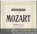 Trio d-Moll (KV 442) für Piano, Violine und Violoncello (= W. A. Mozart, Acht Klavier-Trios, Nr. 8. Edition Breitkopf, Nr. 3738).