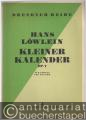 Kleiner Kalender op. 7 für Gesang und Klavier (= Dresdener Reihe).