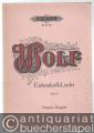 Gedichte von Joseph von Eichendorff für eine Singstimme und Klavier, Band II (= Edition Peters, Nr. 3148a). Originalausgabe.