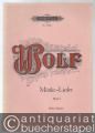 Gedichte von Eduard Mörike für eine Singstimme und Klavier, Band I (= Edition Peters, Nr. 3140a). Hohe Stimme.