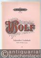 Italienisches Liederbuch nach Paul Heyse für eine Singstimme und Klavier, Band III (= Edition Peters, Nr. 3146). Originalausgabe.