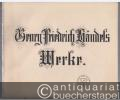 Ezio. Opera di G. F. Händel (= Georg Friedrich Händel´s Werke. Ausgabe der Deutschen Händelgesellschaft). Partitur / Score.