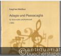 Adagio und Passacaglia für Violoncello und Kontrabaß (1982) (= DVfM 8156). Partitur.