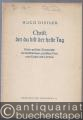 Christ, der du bist der helle Tag. Kleine geistliche Abendmusik für dreistimmigen gemischten Chor, zwei Geigen und Continuo op. 6 Nr. 1 (= Bärenreiter-Ausgabe 636). Partitur.
