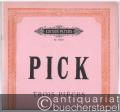 Trois Pieces pour Piano. Tango - Valse musette - Etude chromatique (= Edition Peters, Nr. 9439).