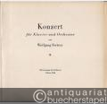 Konzert für Klavier und Orchester (= Edition Schott, Nr. 2968). Klavierauszug für zwei Klaviere.