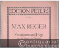Variationen und Fuge über ein Thema von G. Ph. Telemann Opus 134 (= Edition Peters, Nr. 3979). Klavier zu 2 Händen.
