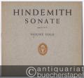 Sonate Op. 31 Nr. 2 für Violine allein (= Edition Schott 1902).