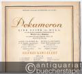 Dekameron, Op. 69 Nr. 1-10. Eine Suite (a-Moll) von zehn leichten, instruktiven Charakterskizzen für Klavier zu 2 Händen mit genauer Vortrags-, Fingersatz-, Pedal- und Metronom-Bezeichnung.