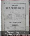 Musik (Bücher/Noten) » Noten/Partituren - Etuden, Capricen, 2 Sonaten und 1 Ouvertüre für Pianoforte zu zwei Händen [Konvolut von alten Drucken, ca. 1857-1870].