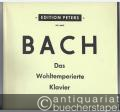 Das Wohltemperierte Klavier II. [BWV 870-893]. Neue Urtext-Ausgabe (= Edition Peters, Nr. 4691b).