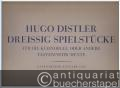 Dreissig Spielstücke für die Kleinorgel oder andere Tasteninstrumente, op. 18/I (= Bärenreiter-Ausgabe 1288).