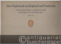 Alte Orgelmusik aus England und Frankreich (= Edition Schott, Nr. 4785).