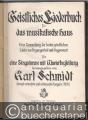 Geistliches Liederbuch für das musikalische Haus (= Edition Breitkopf, Nr. 1094).