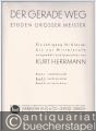 Der Gerade Weg. Etüden grosser Meister. Ein Lehrgang für Klavier bis zur Mittelstufe. Band II (leicht bis mittel).