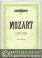 Lieder für eine Singstimme mit Klavierbegleitung. Ausgabe für Tiefere Stimme (= Edition Peters Nr. 299b).