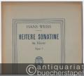 Heitere Sonatine in einem Satz für Klavier, Op. 1 (= Verlags-Nr. 14).