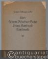 Ueber Johann Sebastian Bachs Leben, Kunst und Kunstwerke.