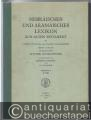 Hebräisches und Aramäisches Lexikon zum Alten Testament, Lieferung I und II.