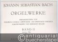 Orgelwerke, Band II (= Edition Peters, Nr. 241).