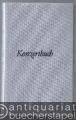 Konzertbuch Klaviermusik A-Z.