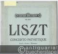 Concerto Pathetique e-Moll (= Edition Breitkopf, Nr. 2277). Für 2 Pianoforte zu 4 Händen. Partitur.